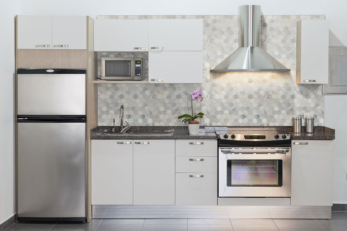 MSI Arabescato Carrara 2 in. Hexagon Honed Marble Mosaic Tile