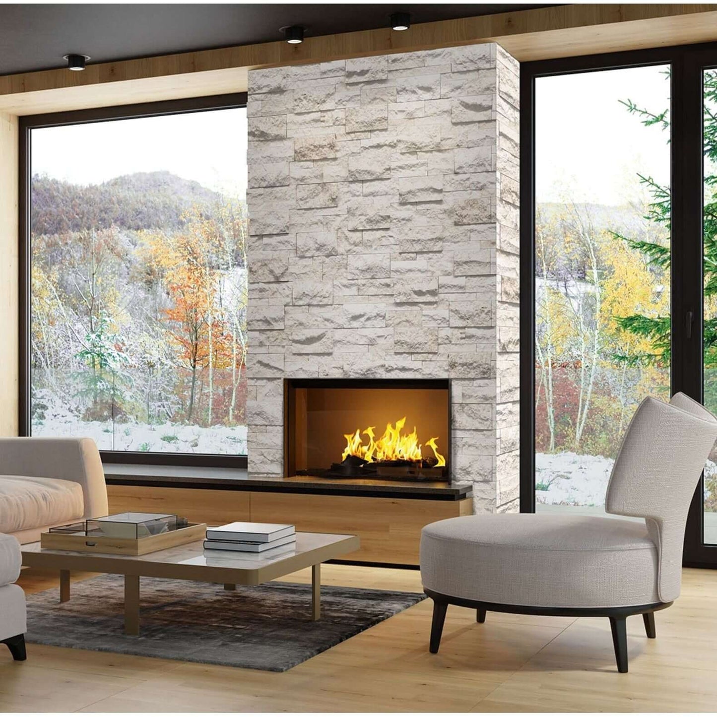 9x12x6 XL Mayra White Corner L Panel - Hey Tiles