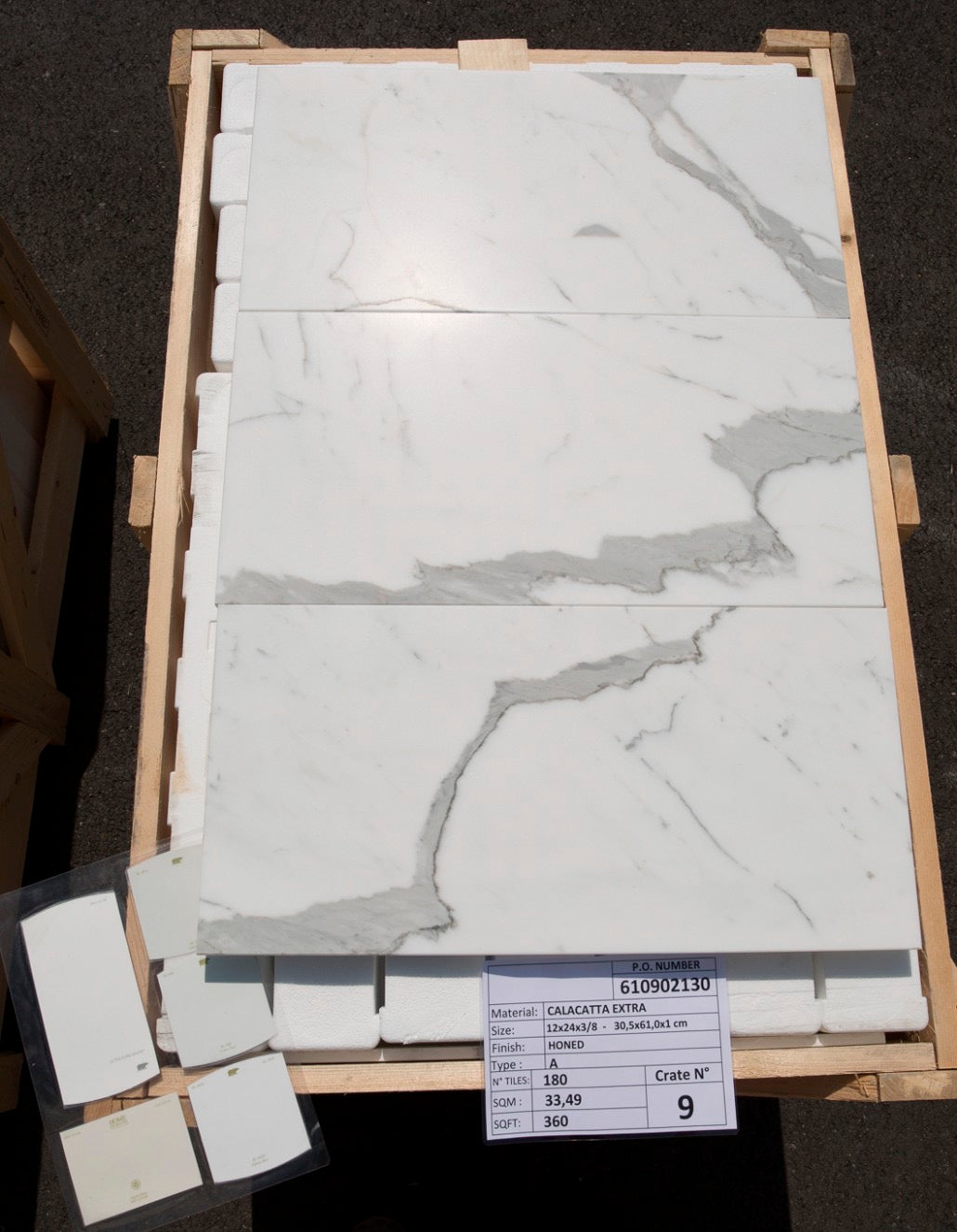 12x24 Calacatta Gold Italiano Marble Tile