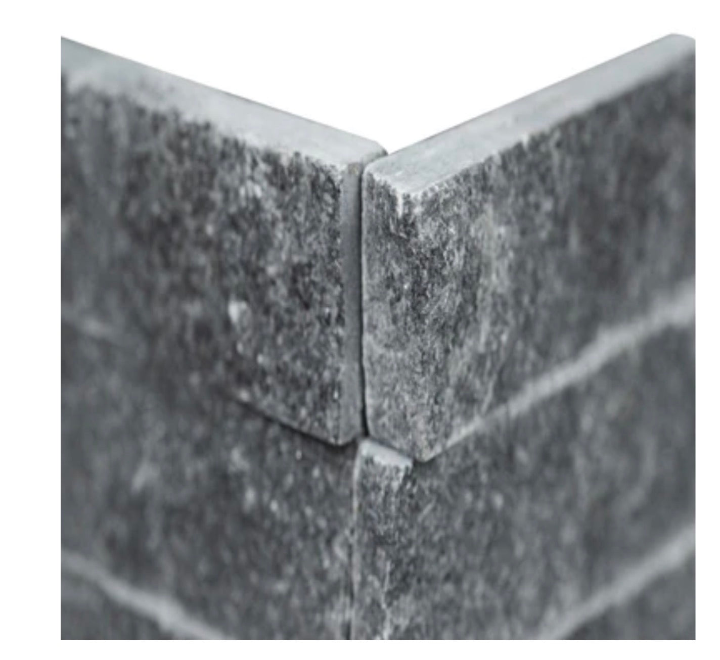 MSI 6X18 Cosmic Black Stacked Stone Corner Piece