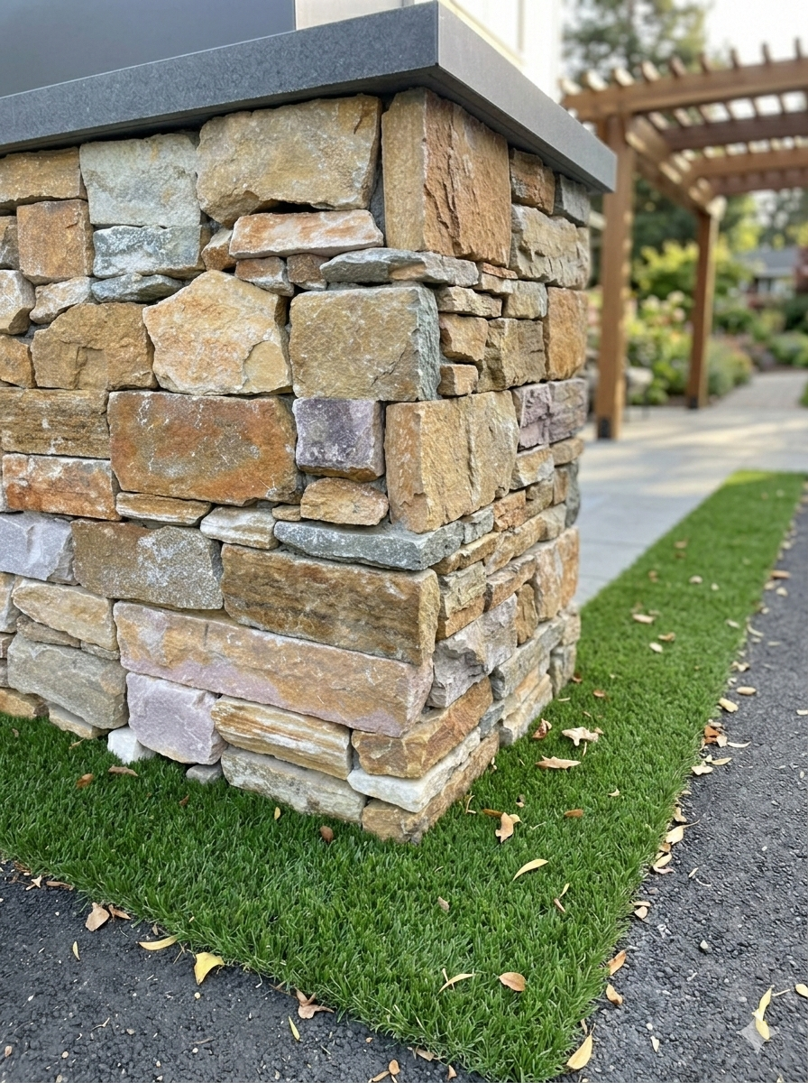 Grand Canyon Peak Quartz 8×20 RockFace Corner Piece