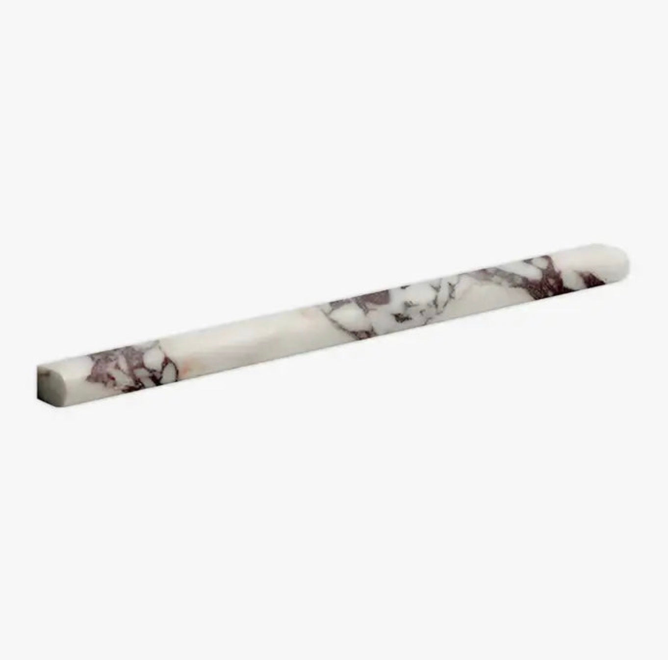 Calacatta Violet Purple Polished 1/2″ x 12 “ Pencil Liner