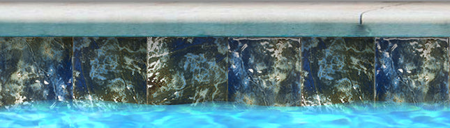 Eros Spring 6" x 6" Porcelain Pool Tile by Fujiwa