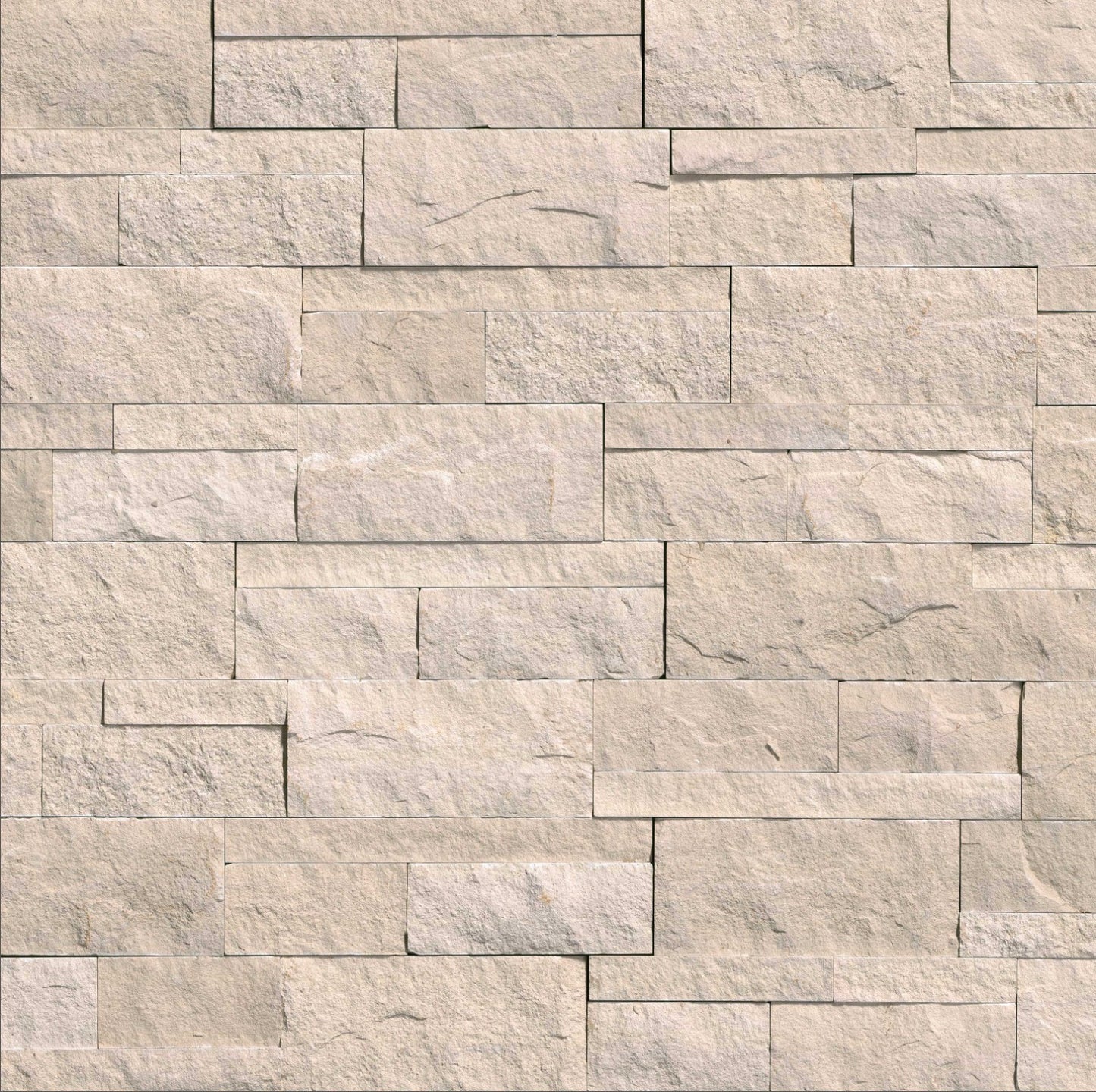 Clayfield Beige 9" x 24" Splitface Limestone Ledger Panel by MSI
