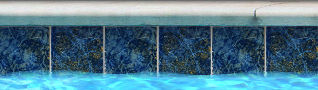Fujiwa Saga Series: 6" x 6" Emerald Semi-Gloss Porcelain Pool Field Tile