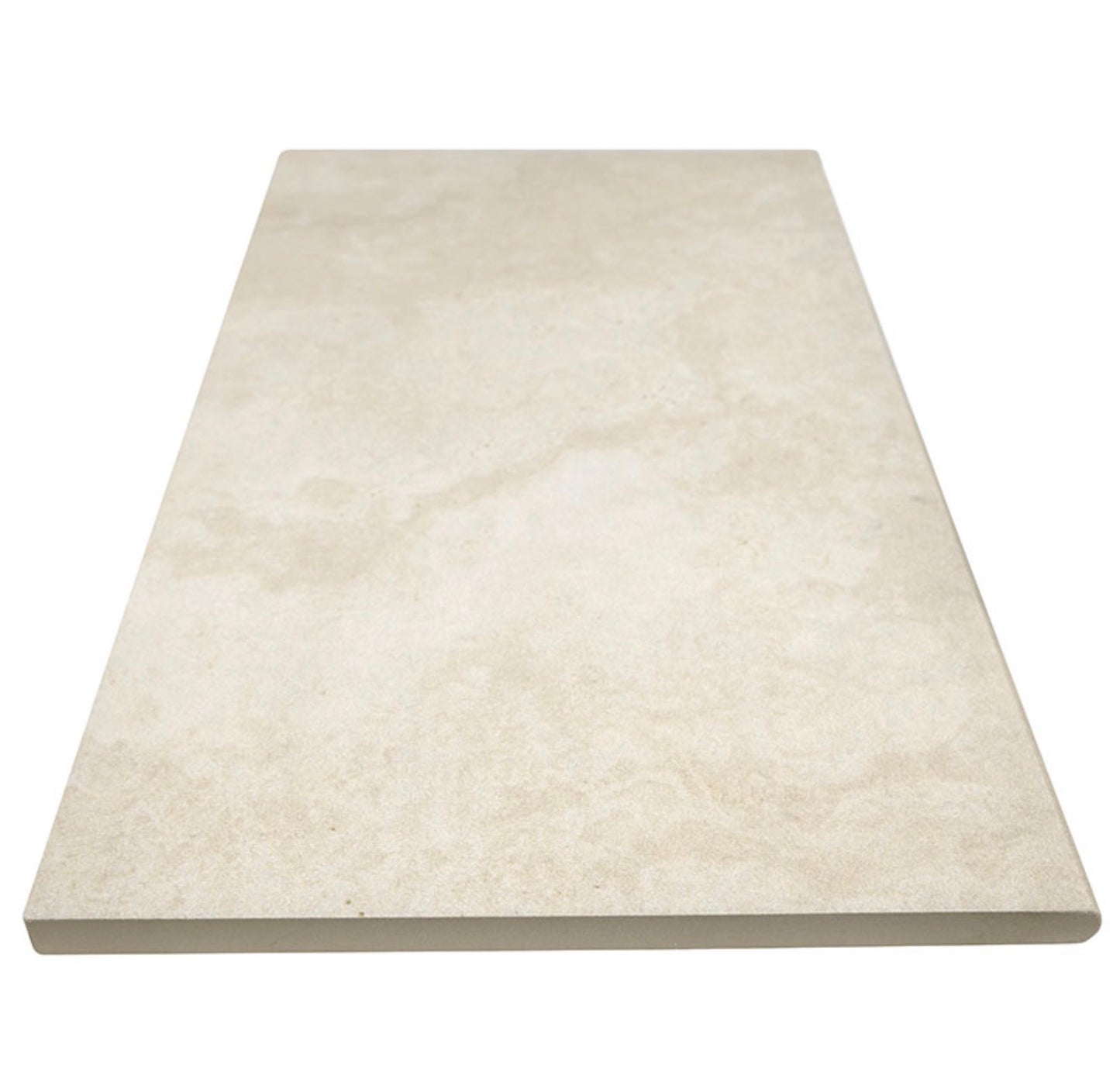 Tierra Ivory™ Arterra® Series: 13" x 24" x 2cm Matte Porcelain Pool Coping & Step Tread