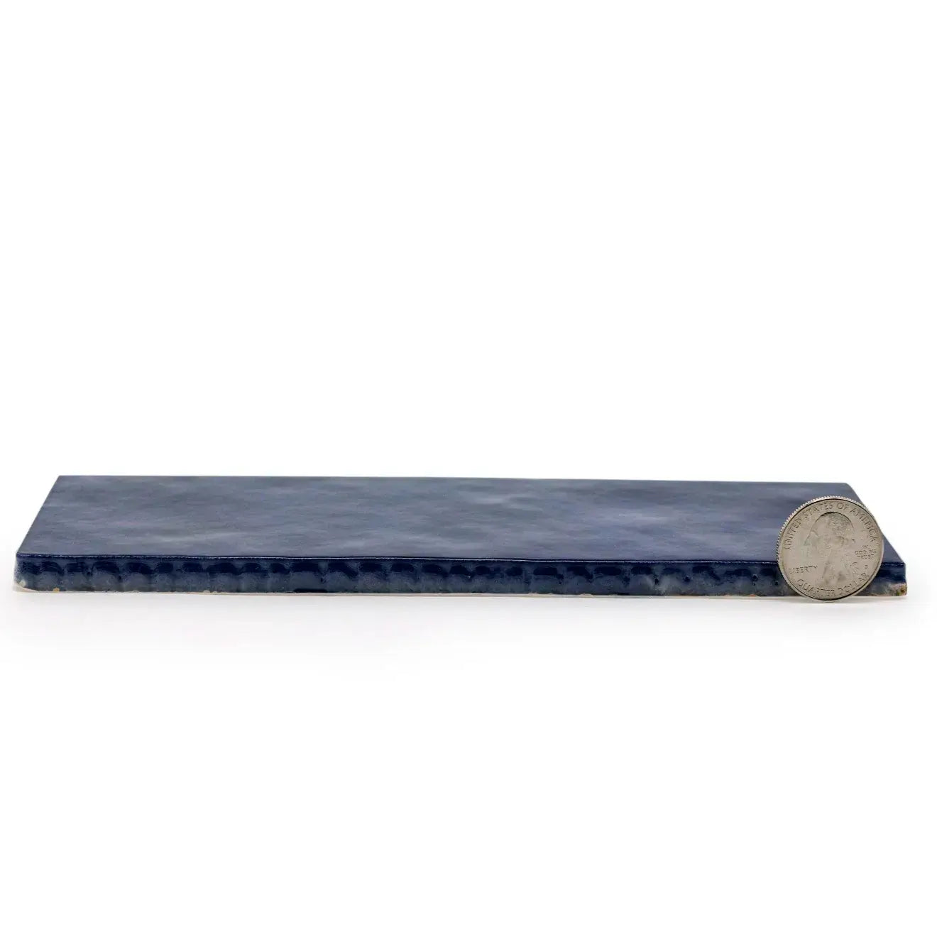 Cloé 2.5" x 8" Glossy Ceramic Tile in Blue
