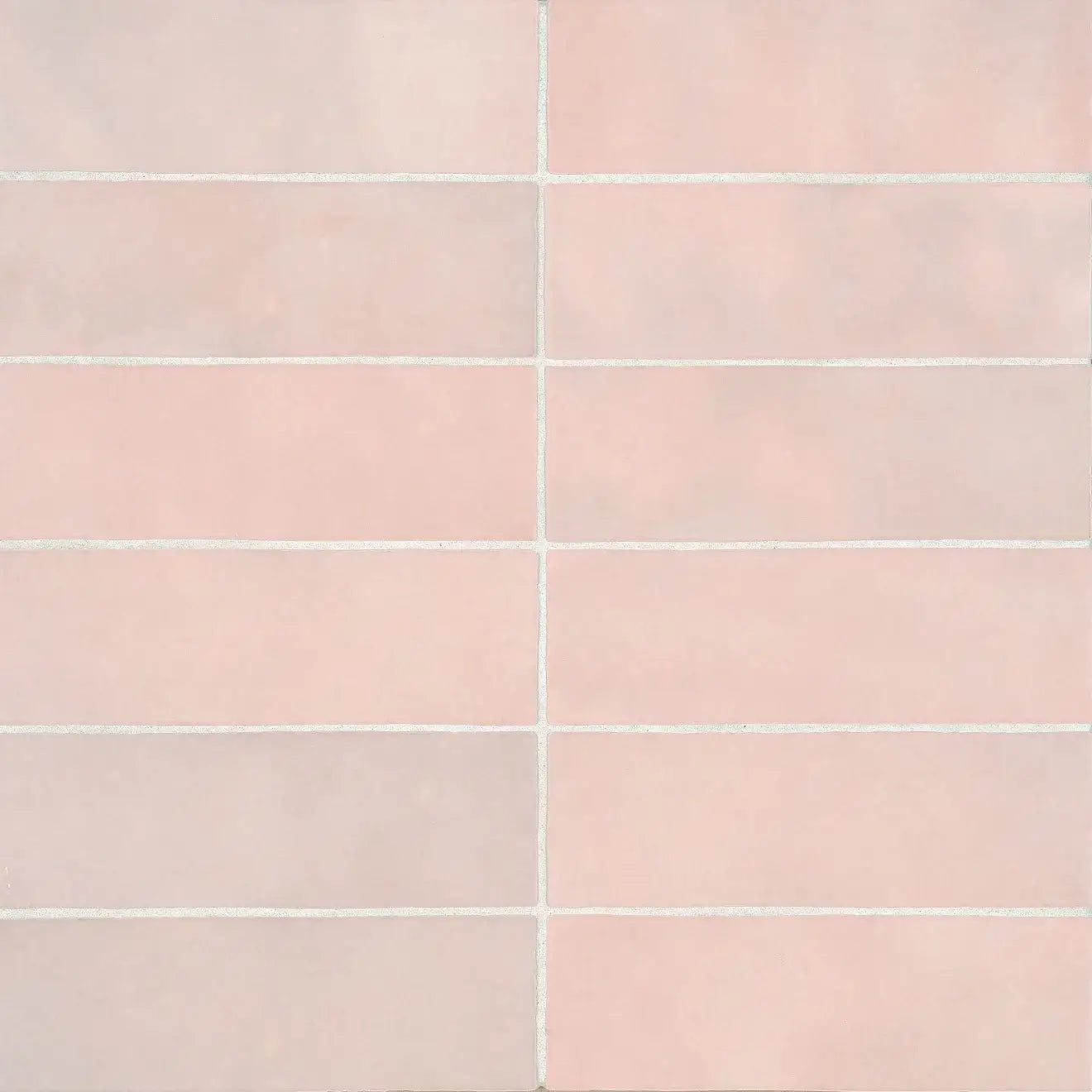 Cloé 2.5" x 8" Glossy Ceramic Tile in Pink