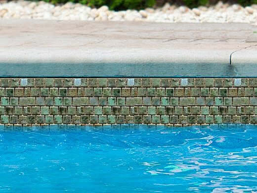Fujiwa Tile Joya Series 1x1 Verde, Pool Rated Tiles
