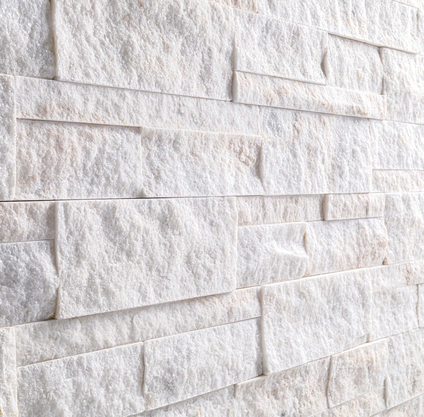 MSI Stonevera Pearl 9" × 18" Marble Corner Ledger Panel