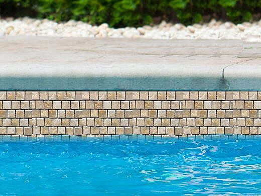 Fujiwa Tile Joya Series 1x1 Gold , Pool Rated Tiles
