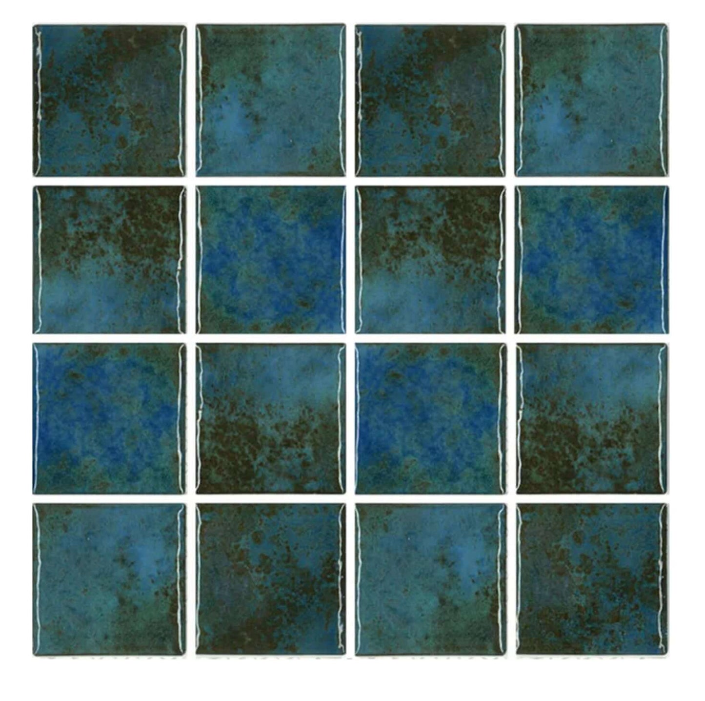 Fujiwa 3x3 Joya Albi Semi Glossy Porcelain Pool Rated Tiles
