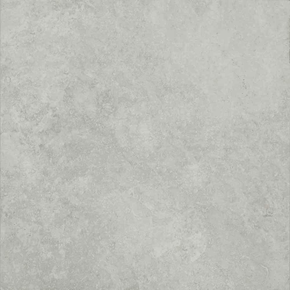 MSI Argento Travertino 24x24 Matte Rectified Porcelain Paver in grey with a textured finish.