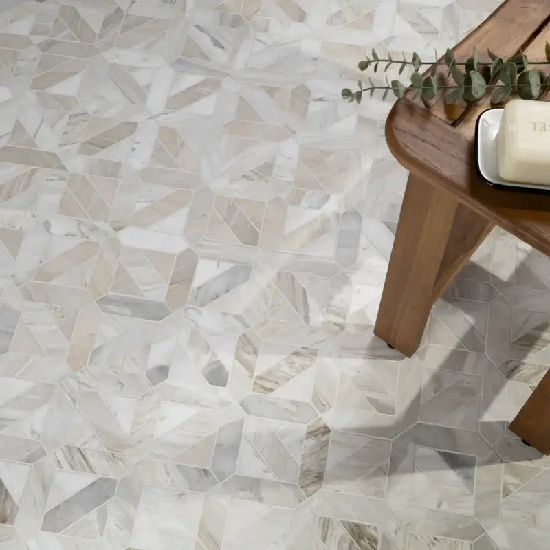 MSI Athena Gold Geometrica Honed 12X12