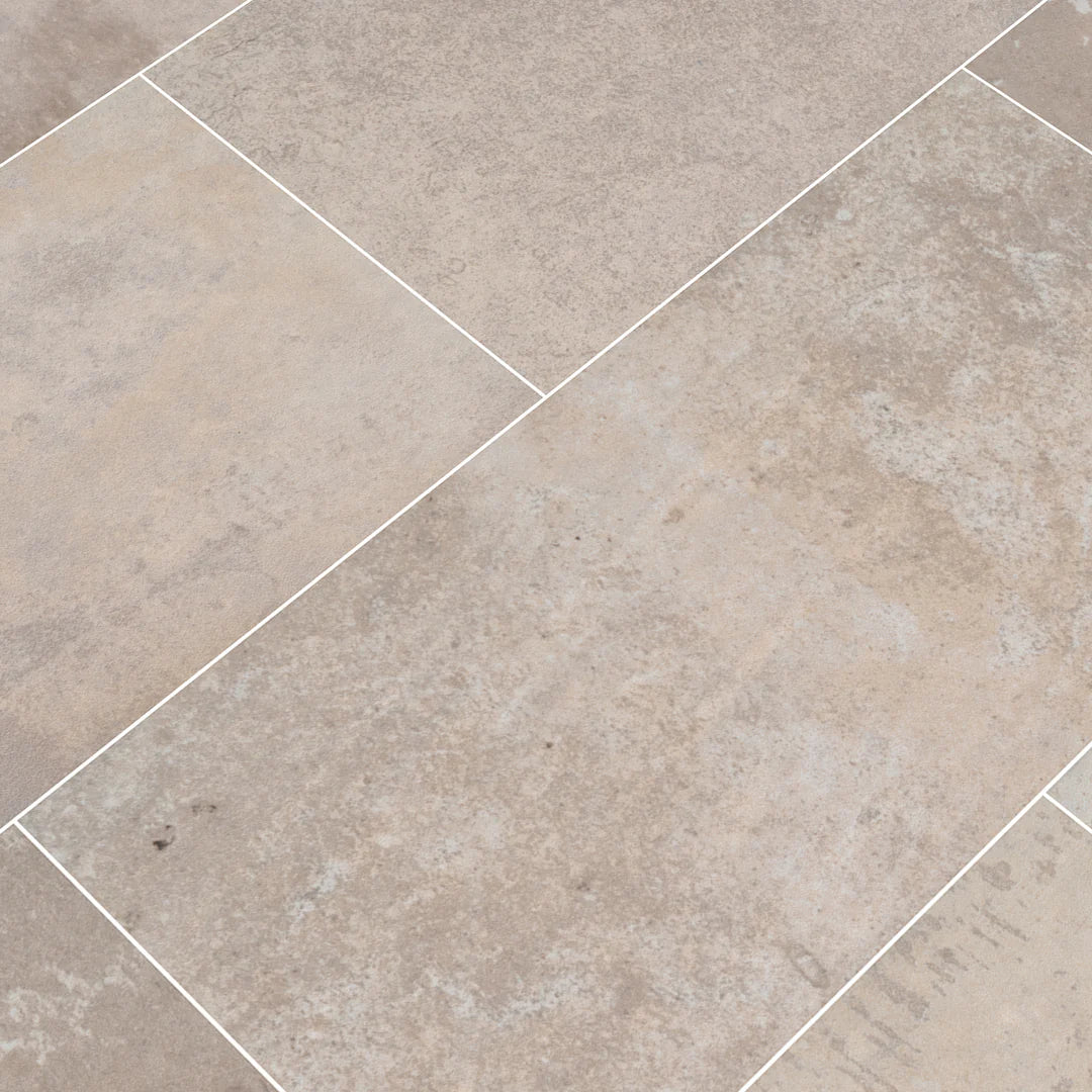 Brickstone Ivory 5X10 Brick Pattern Porcelain Tile