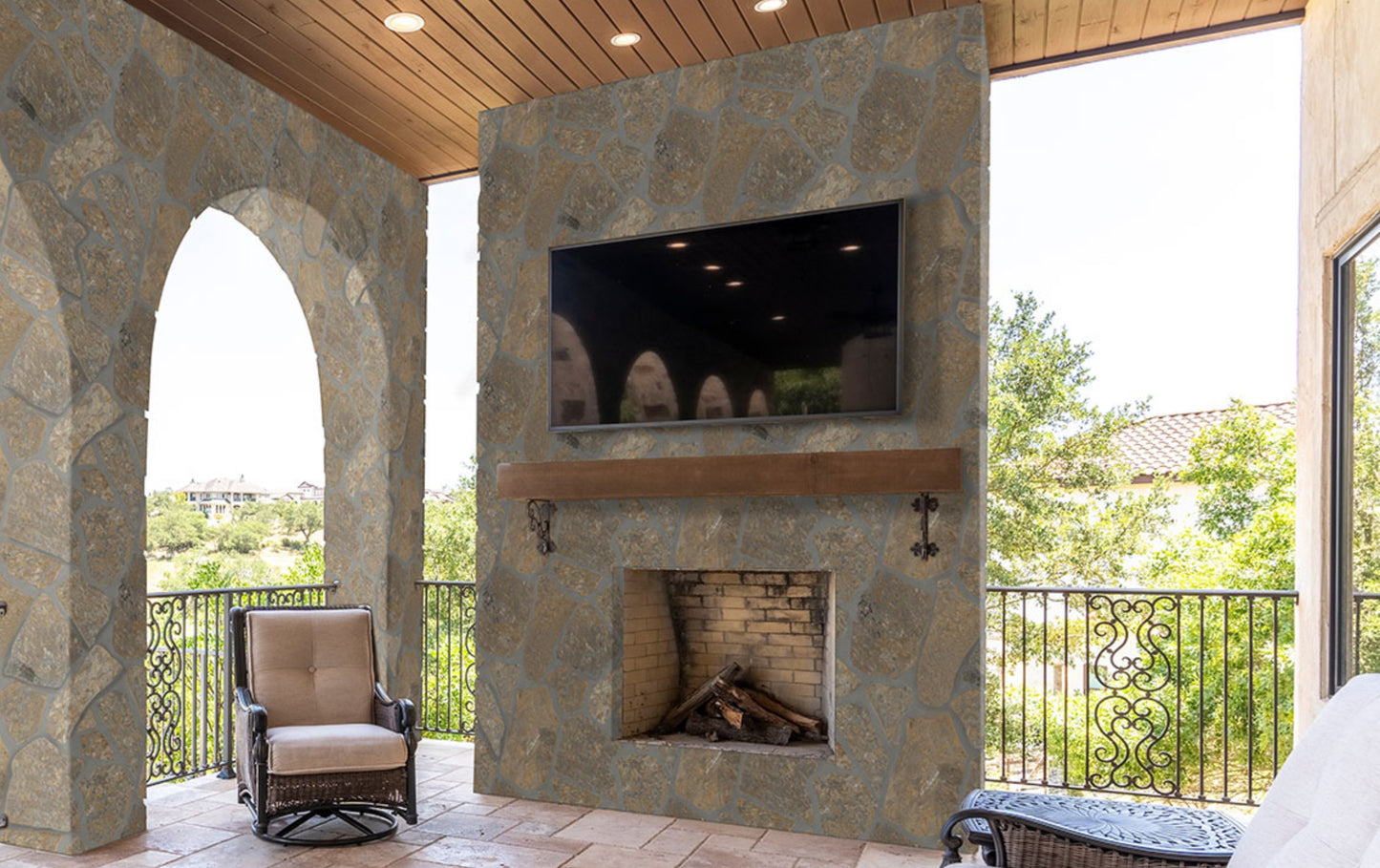 Bedford FieldStone Stacked Veneer Stone - 100 Sqft