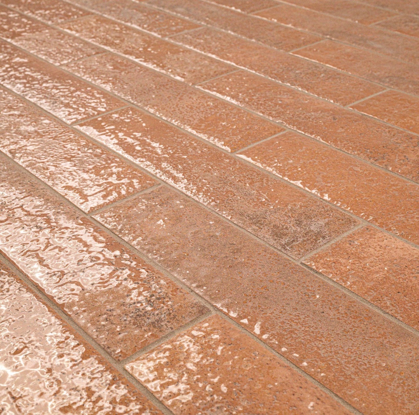 Mattonella Cotto 2.5X10 Glazed Porcelain WallTile