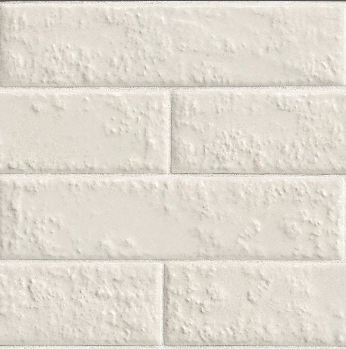 Mattonella Neve 2.5" x 10" Glazed Porcelain Wall Tile