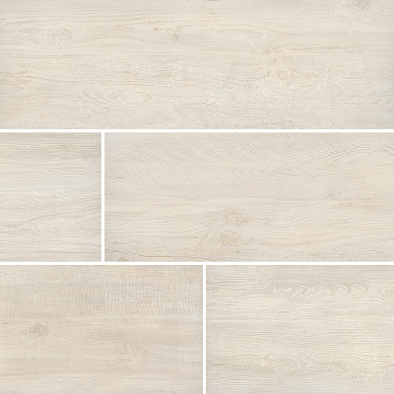 MSI Arterra Caldera Blanca 16" x 47" x 2 cm Matte Porcelain Paver