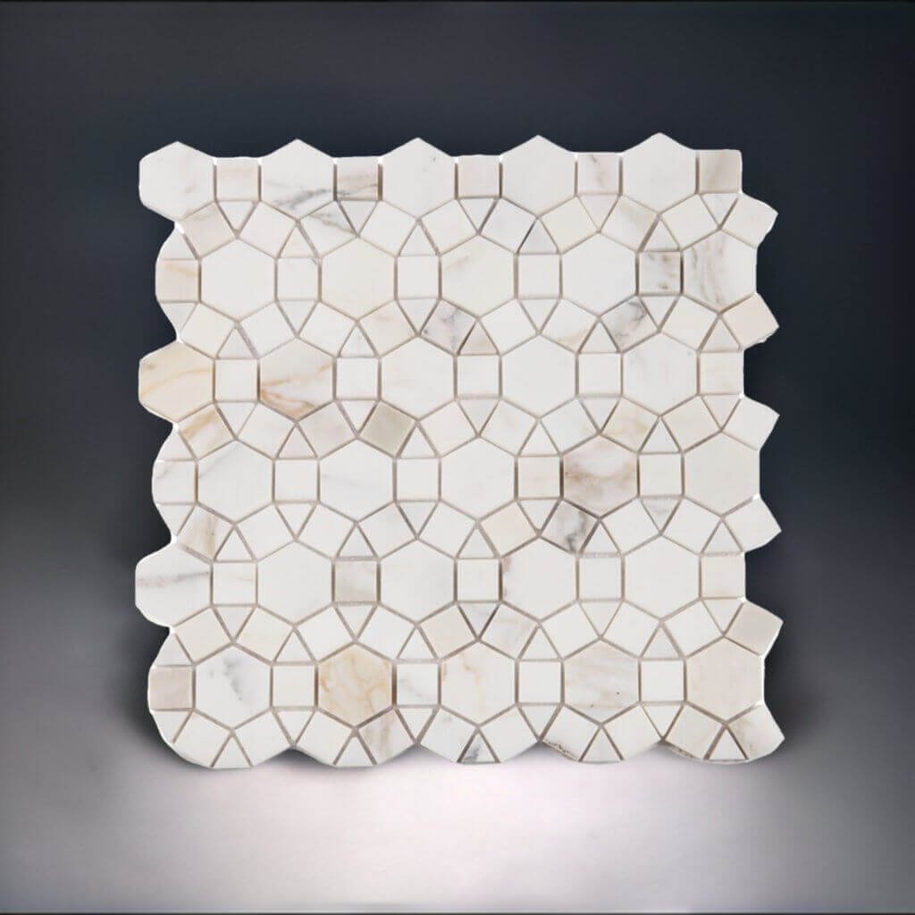 Aether Calacatta 11.5 x 12 - Hey Tiles