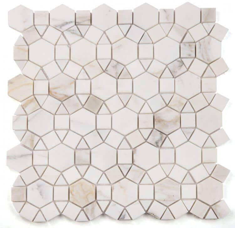 Aether Calacatta 11.5 x 12 - Hey Tiles