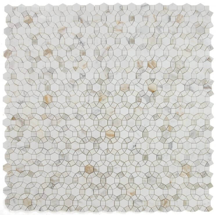 Aether Calacatta 11.5 x 12 - Hey Tiles