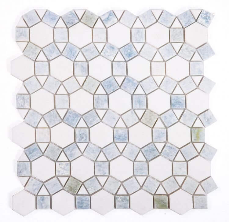 Aether Crystal Ocean 11.5 x 12 - Hey Tiles