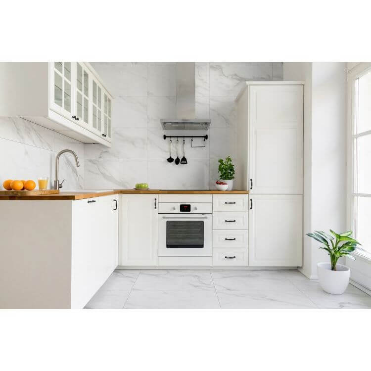 Carenza Bianca Polished 12 x 24, Wonder Porcelain - Hey Tiles