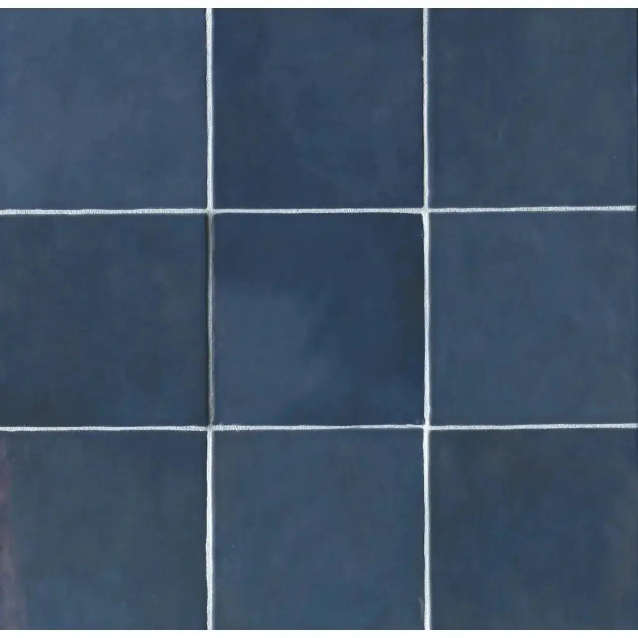 Cloe 5" x 5" Ceramic Tile in Blue - Hey Tiles