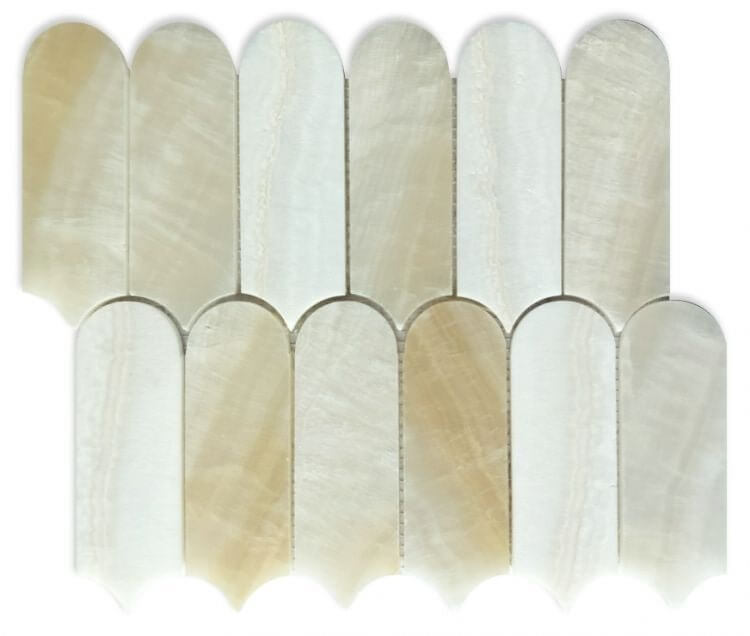 Honey Onyx Piano Polished 10 x 11.75 - Hey Tiles