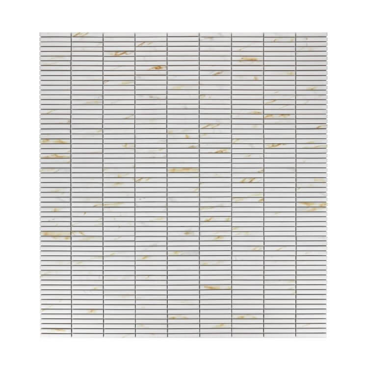 Hulu Calacatta Band Matte 11.25 x 12 - Hey Tiles