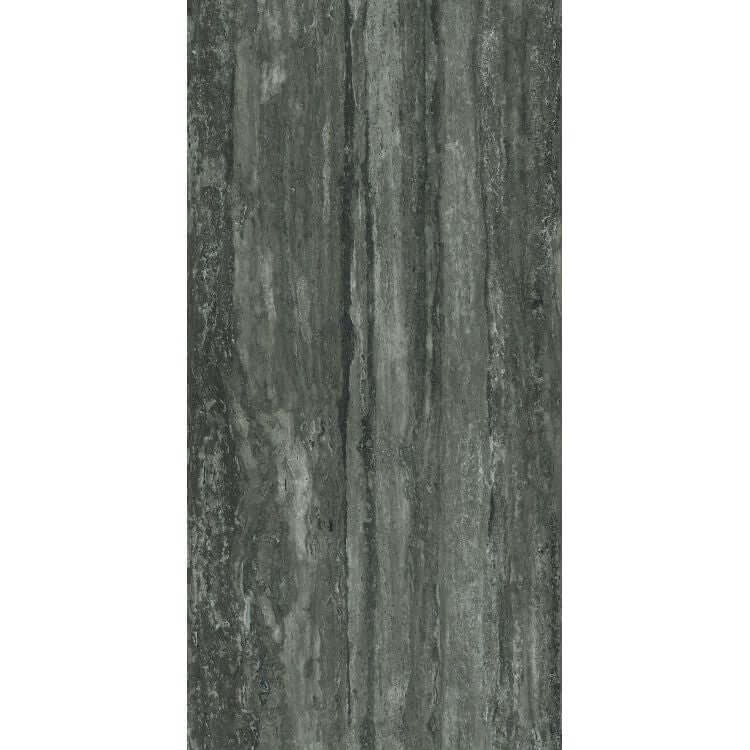 I - Travertini Black Glossy 16 x 32 - Hey Tiles