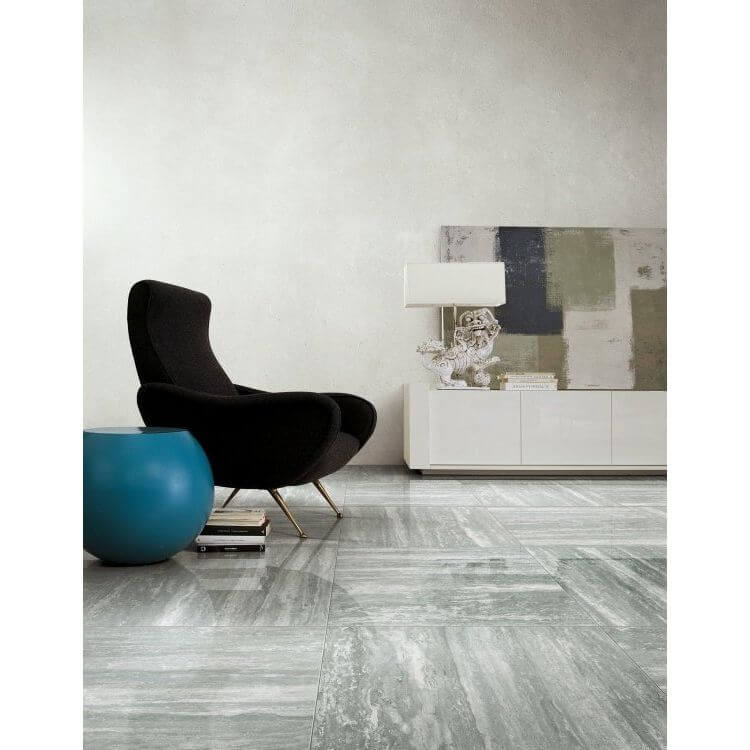 I - Travertini Grey Matte 16 x 32 - Hey Tiles