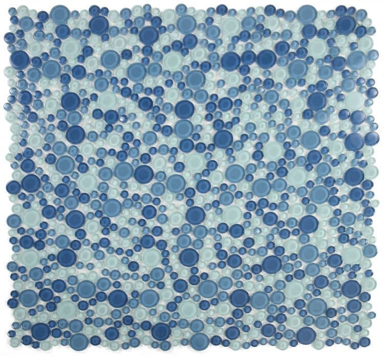 Lady Blue 10.75 x 10.75 - Hey Tiles
