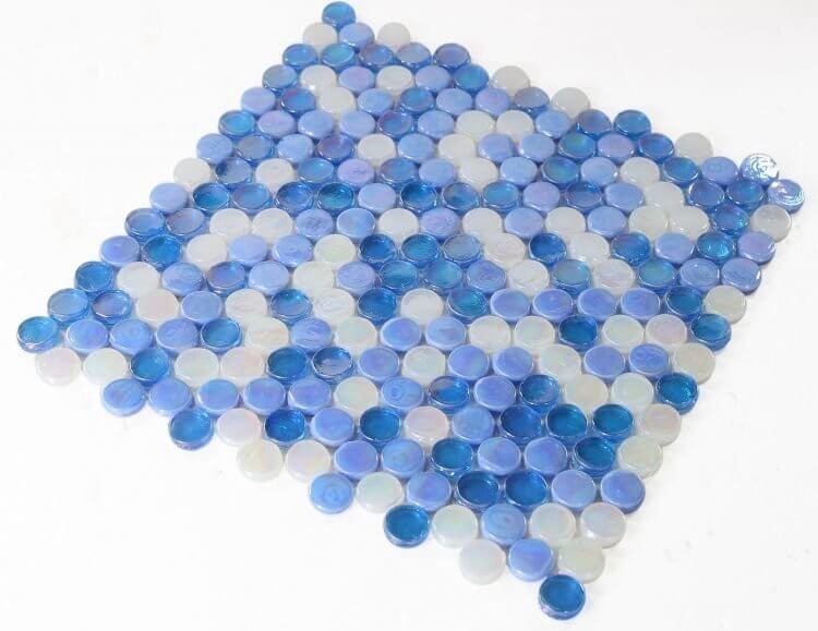 Laguna Beach Penny 11.25 x 11.25 - Hey Tiles