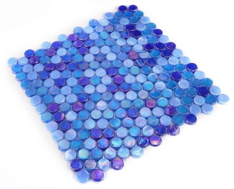 Laguna Ocean Penny 11.25 x 11.25 - Hey Tiles