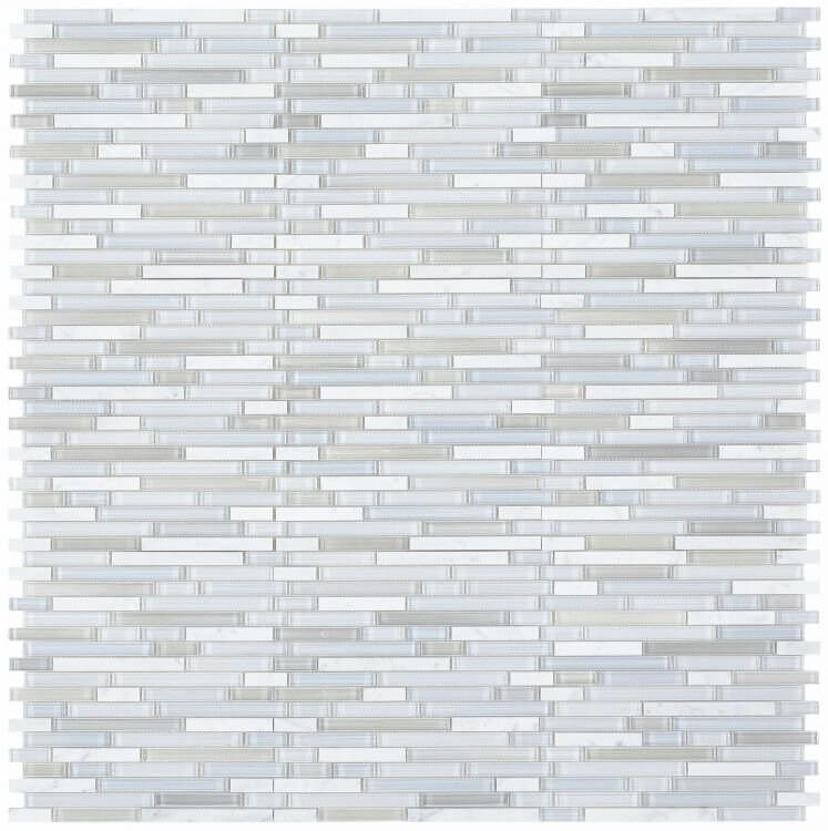 Linear Carrara Goose 11.75 x 12 - Hey Tiles