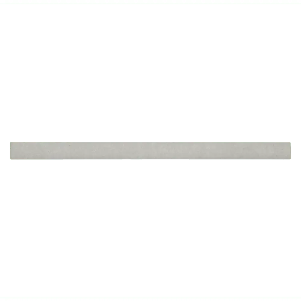 Makoto .5" x 8" Matte Ceramic Jolly Miter Edge Trim in Kumo Grey - Hey Tiles