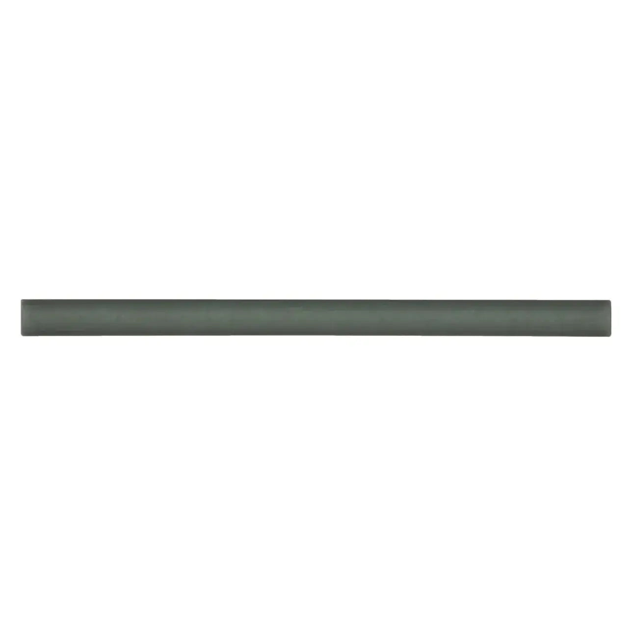 Makoto .5" x 8" Matte Ceramic Jolly Miter Edge Trim in Midori Green - Hey Tiles