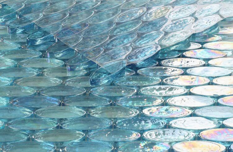 Malibu Turquoise Pebble (Mapei Adesilex - P10 REQUIRED) 11 x 11.50 - Hey Tiles