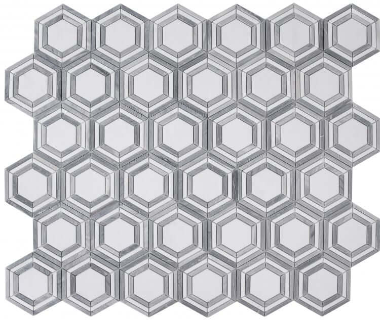 Nancy Blue 10.75 x 12.25 - Hey Tiles