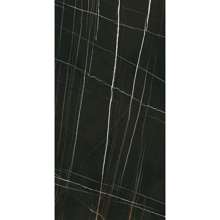 Noir Black Polished 24 x 48 - Hey Tiles