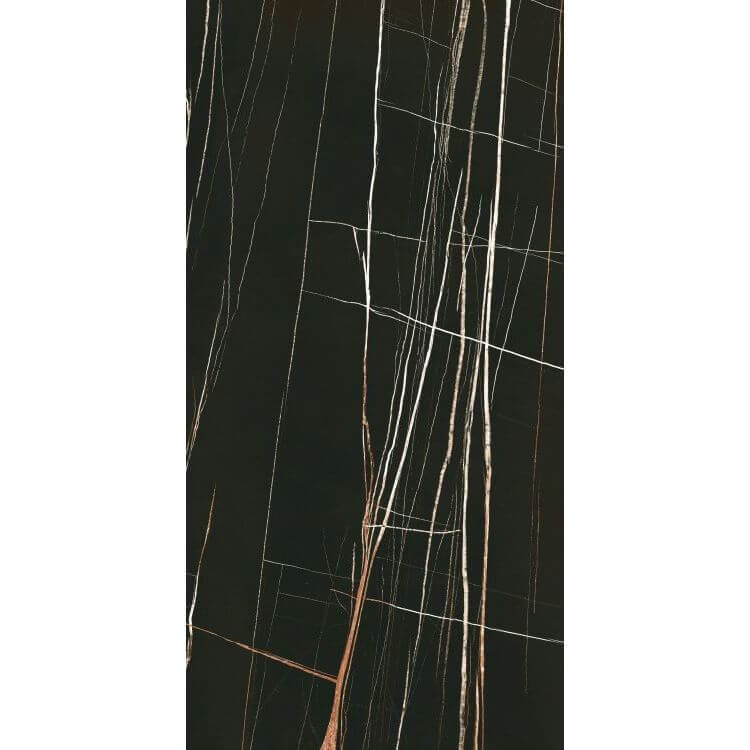 Noir Black Polished 24 x 48 - Hey Tiles