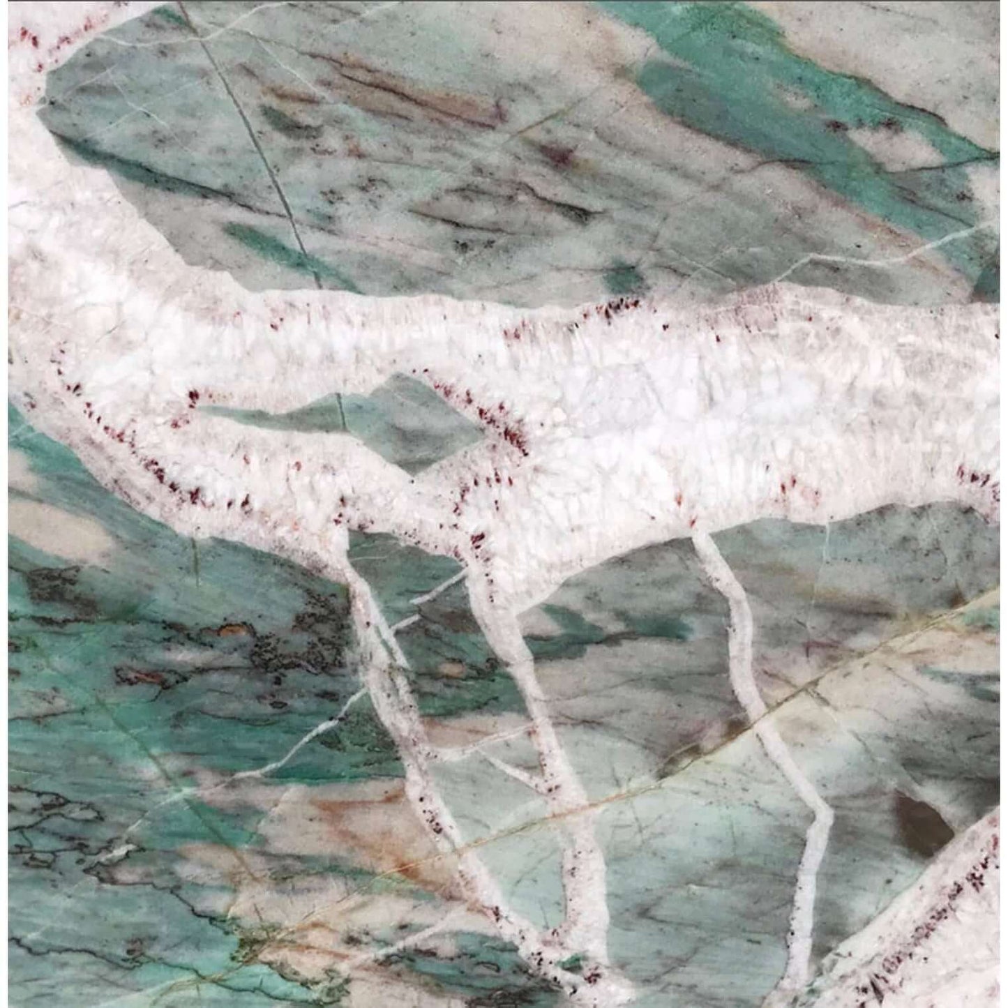 Patagonia Green Quartzite Countertop Slab Polished 2 CM - Hey Tiles