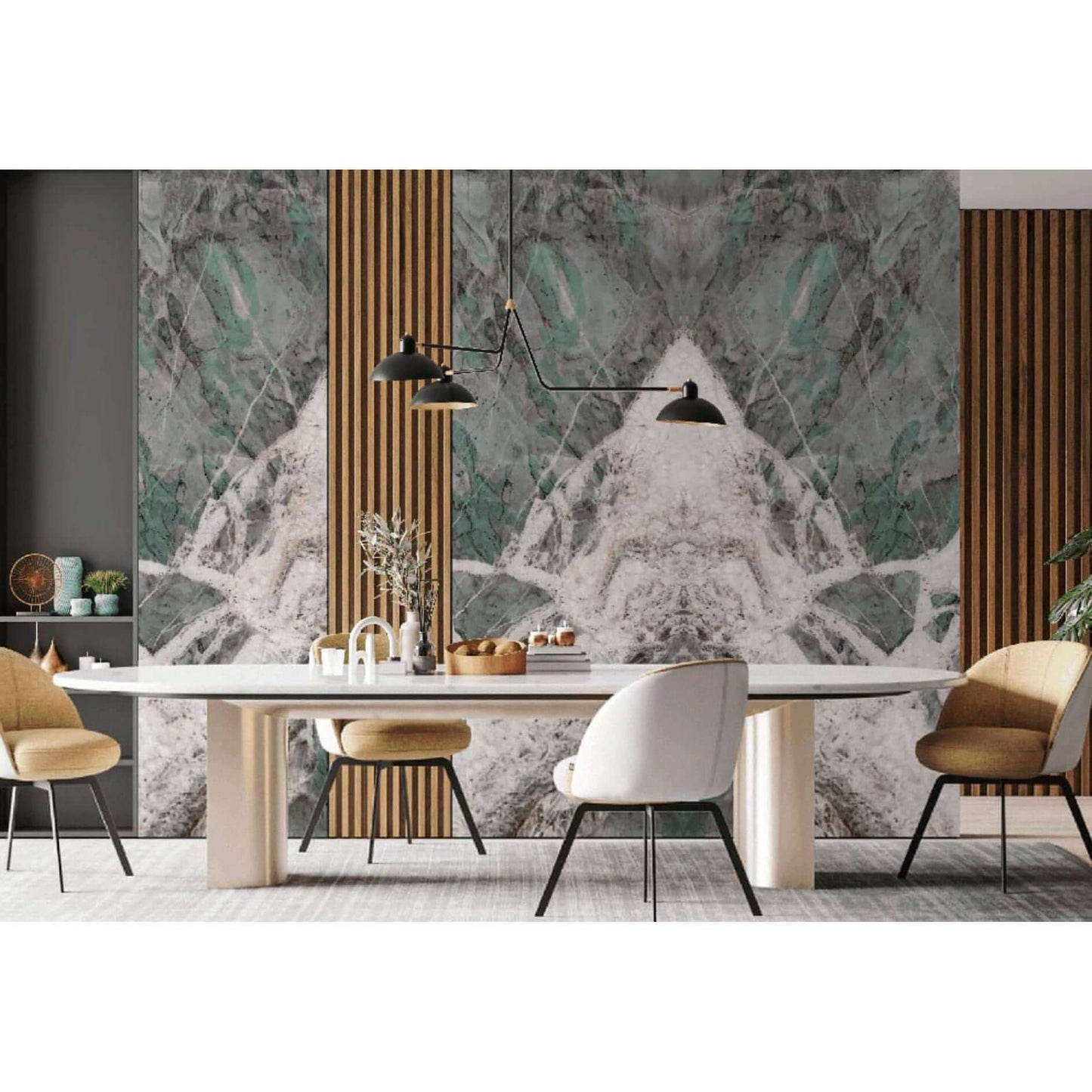 Patagonia Green Quartzite Countertop Slab Polished 2 CM - Hey Tiles