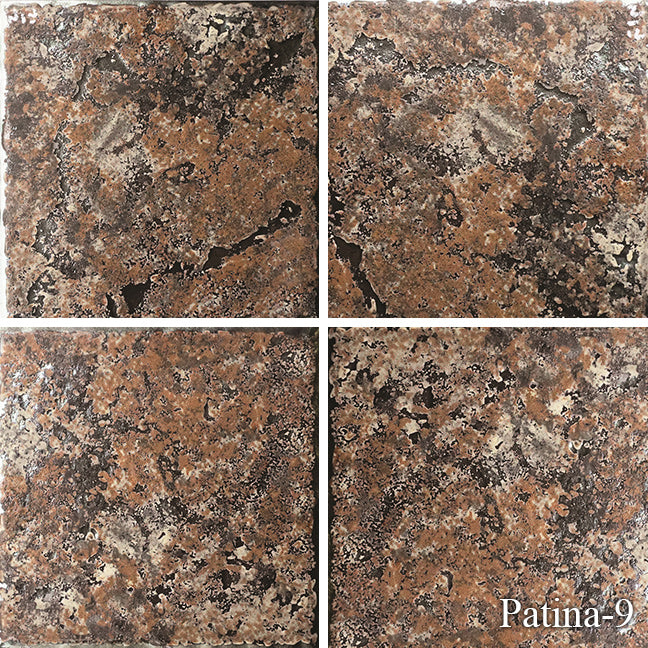 Fujiwa Patina Desert Gold 6" x 6" Pool Tile