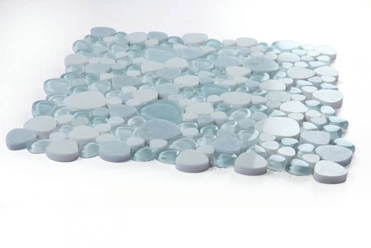 Peach Crystal Ocean 12 x 12 - Hey Tiles