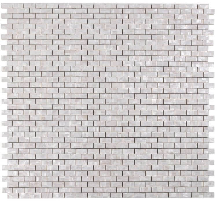 Pearl Large Brick 11.75 x 11.75 - Hey Tiles