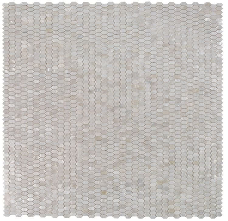 Pearl White Arrow 12 x 12 - Hey Tiles