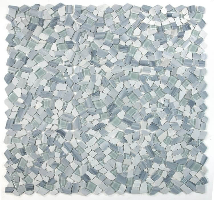 Pebble Blue 12 x 12 - Hey Tiles